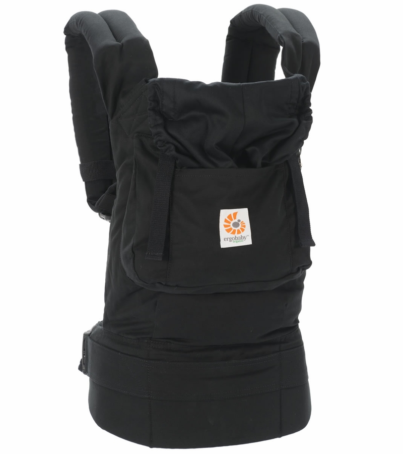 black ergo baby carrier