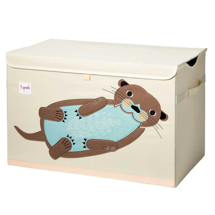 3 sprouts toy chest otter