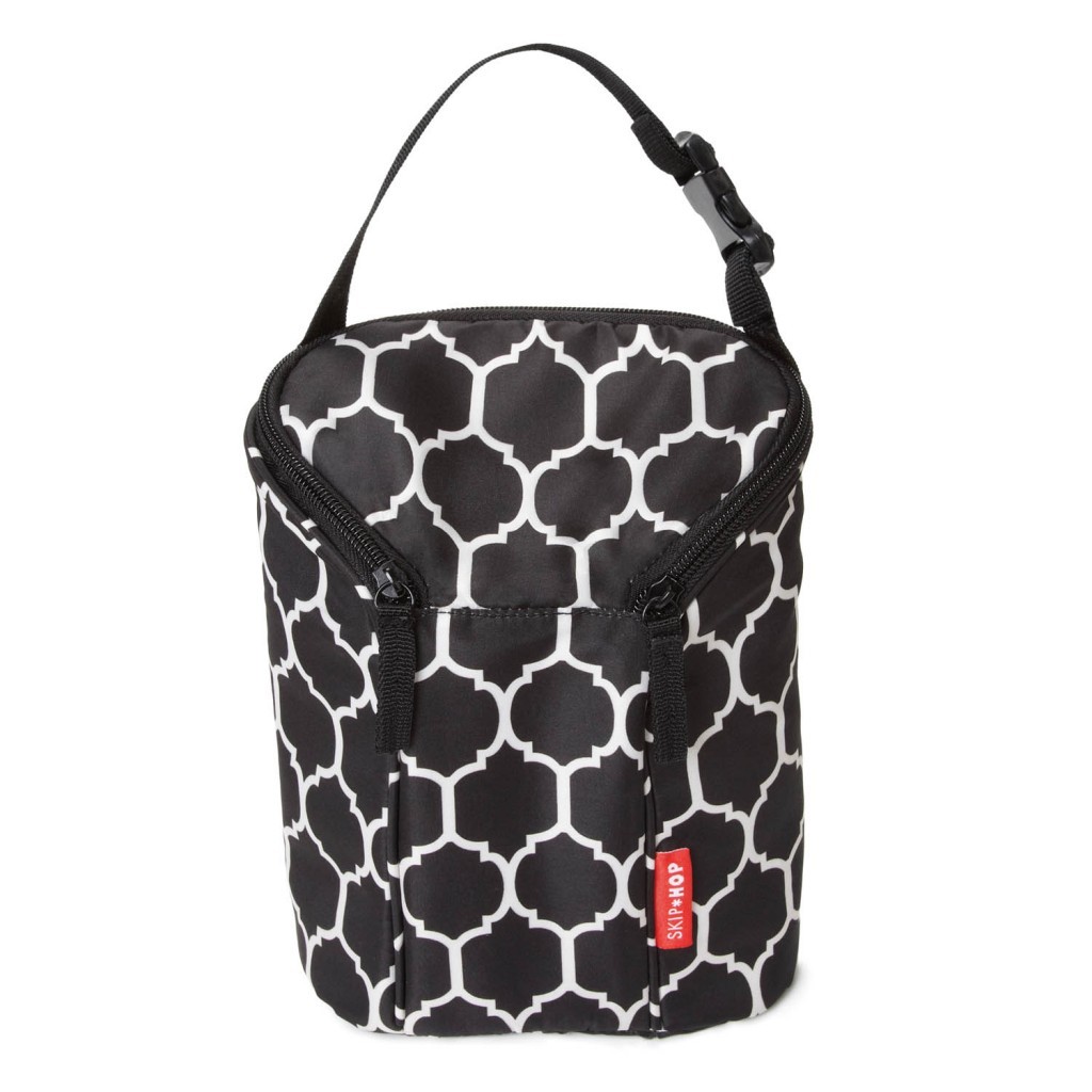 skip hop double bottle bag