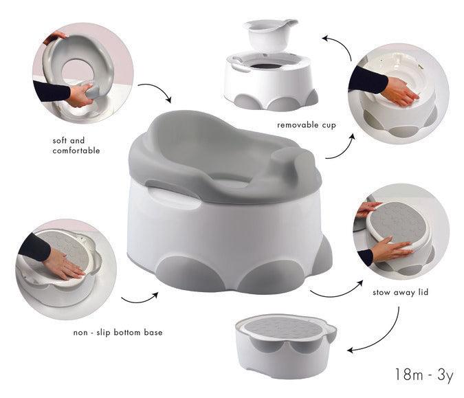bumbo step and potty cool grey1