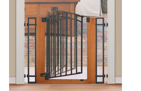 Summer Infant Wood And Metal Walk Thru Gate Everything For Babies
