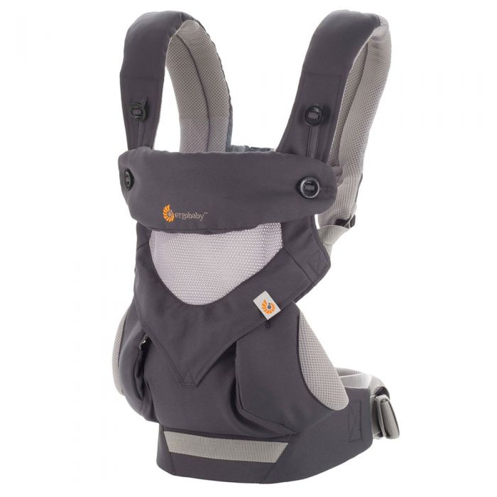 Ergo Baby 360 All Positions Baby Carrier Cool Air Mesh - Carbon