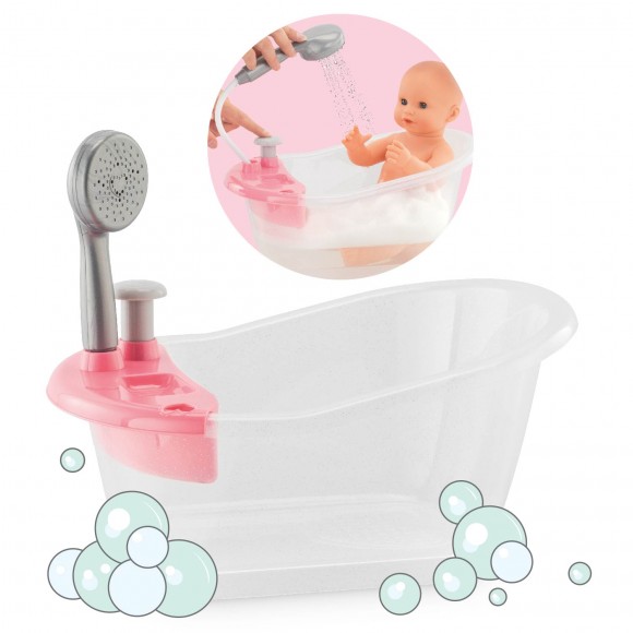 baby doll with bath tub