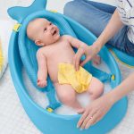 Skip Hop Moby 3 Stage Baby Bath Tub, Blue