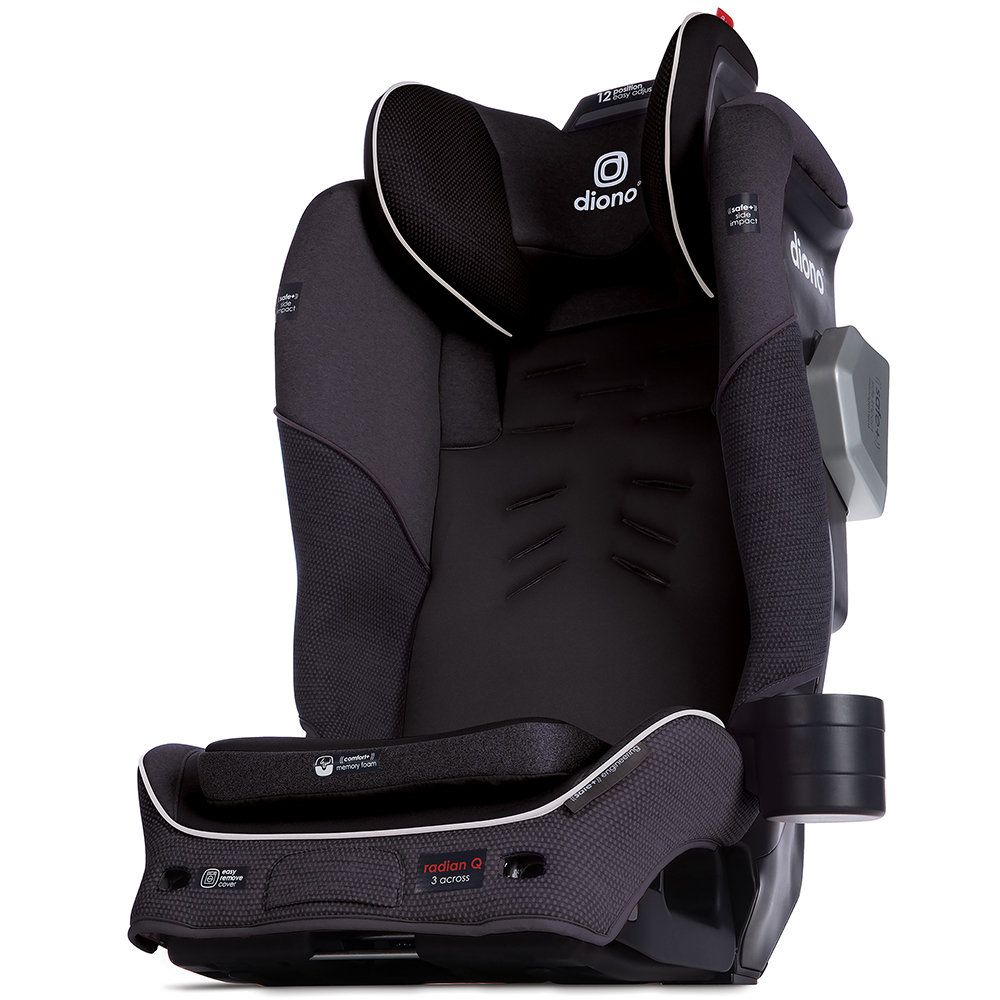 Diono Radian 3 QXT AllInOne Convertible Car Seat Black Jet