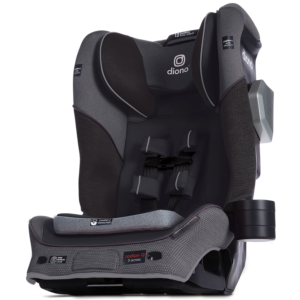 Diono Radian 3 QXT AllInOne Convertible Car Seat Grey Slate