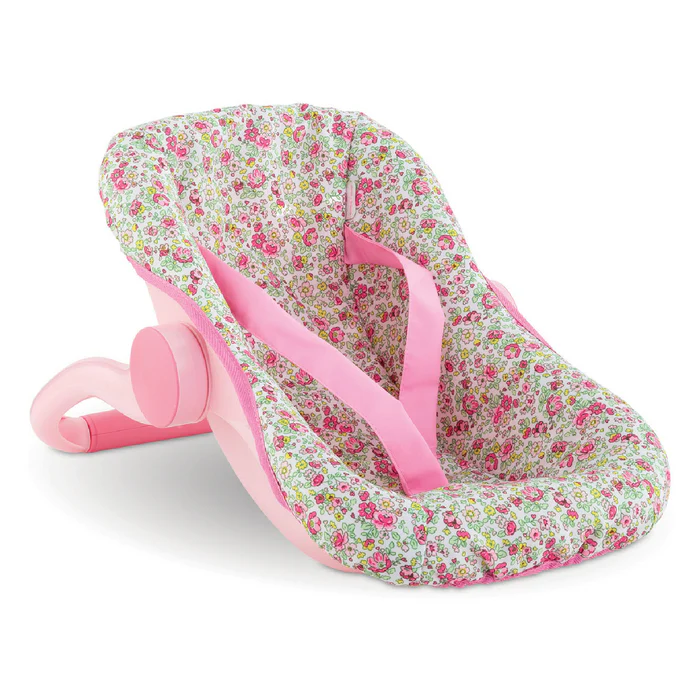 corolle doll car seat floral