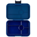 yumbox tapas monte carlo blue with clear navy tray