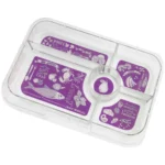 yumbox tray 5 bon appetit purple