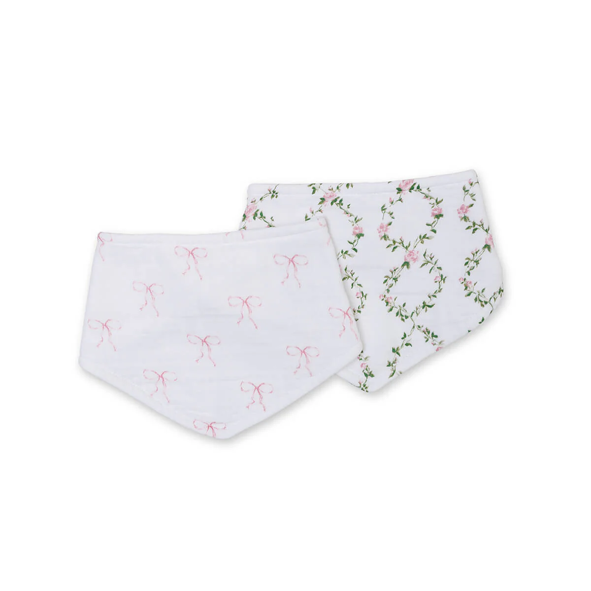 lulujo bib Bows + Rose Trellis
