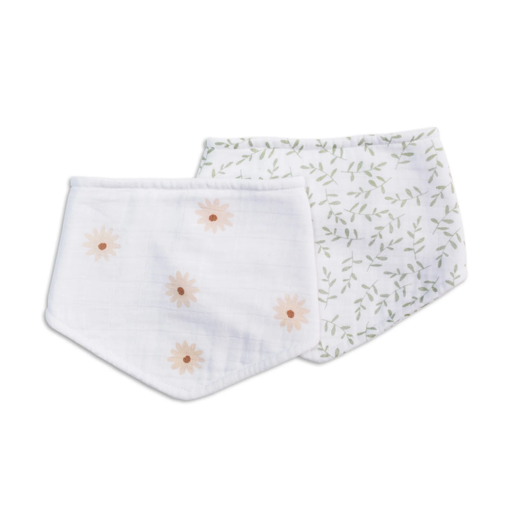 lulujo bib Daisies + Greenery