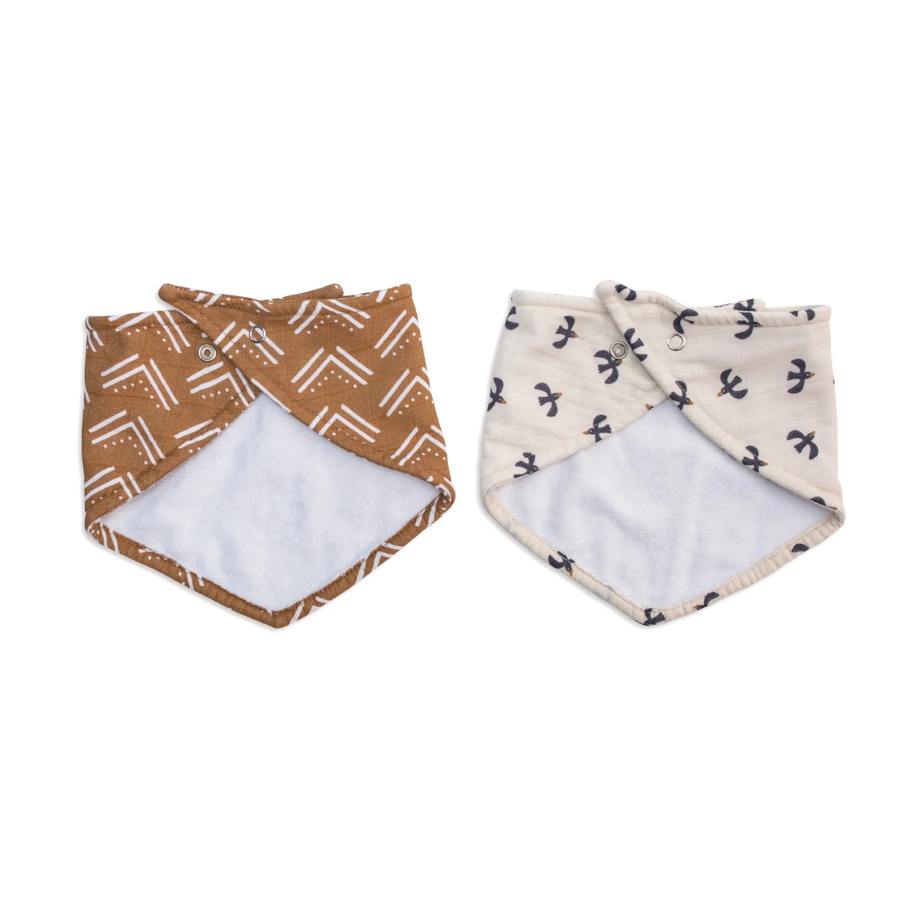 lulujo bib Mudcloth + Black Birds3