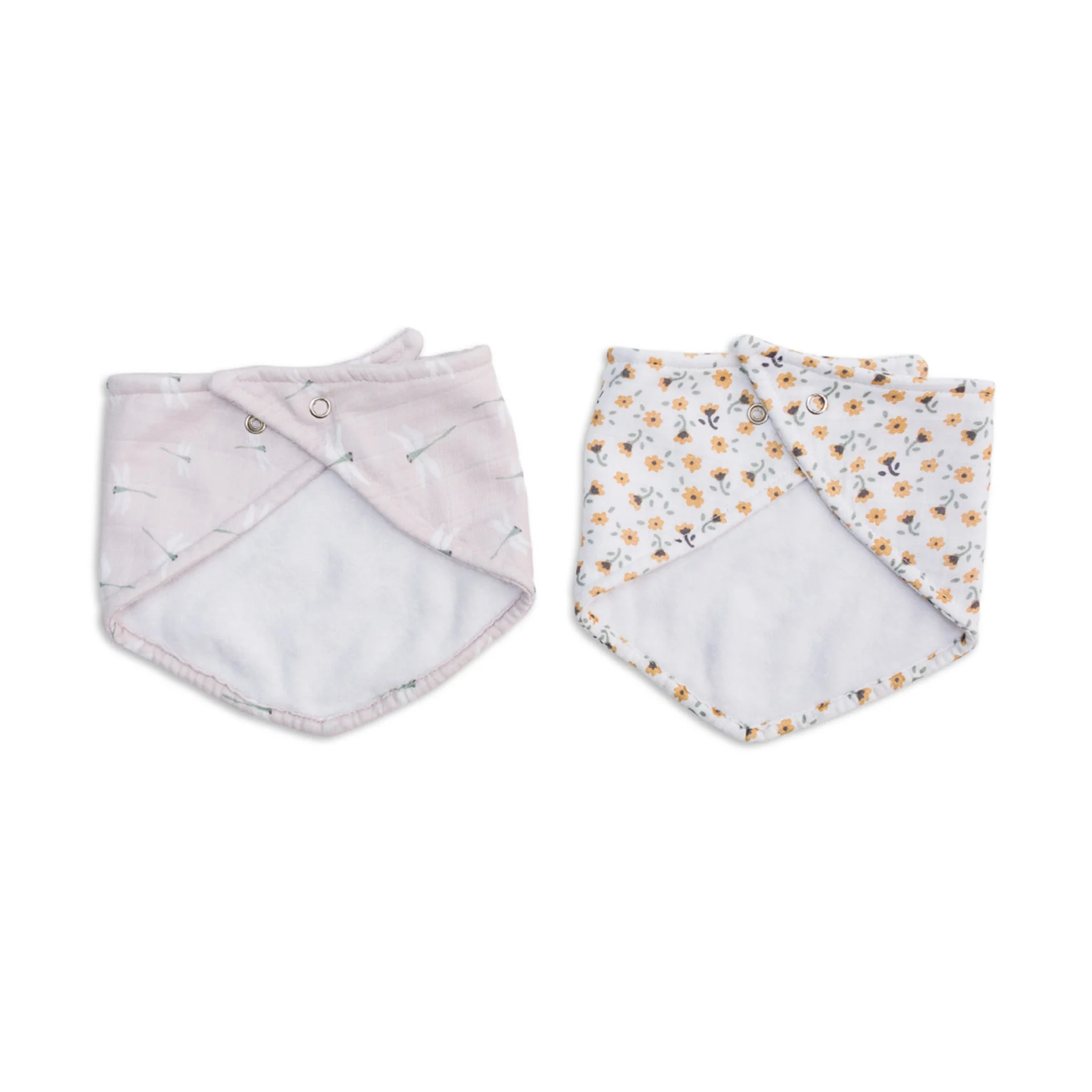 lulujo bib Vintage Floral + Dragonfly2
