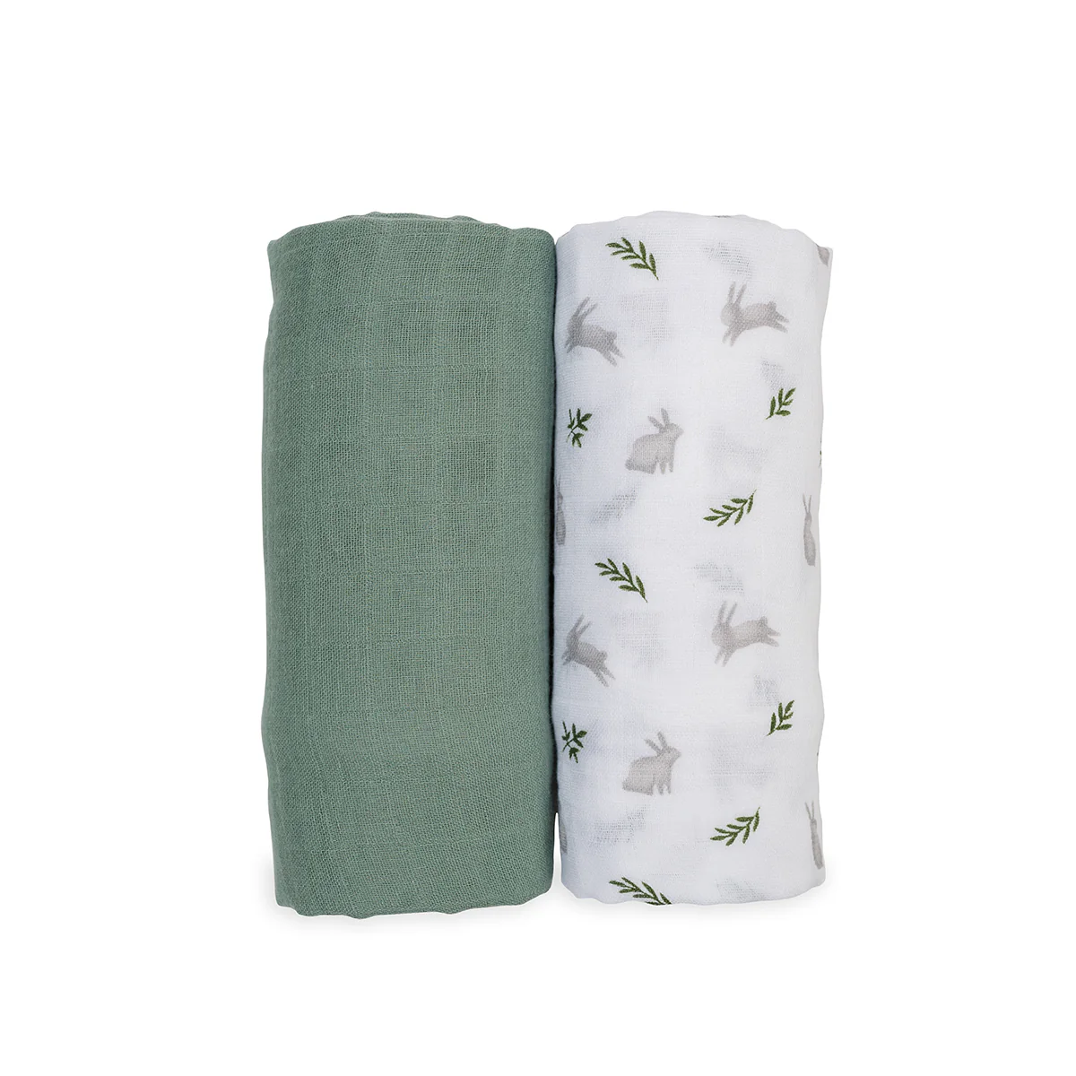 lulujo swaddle 2pk bunnies3