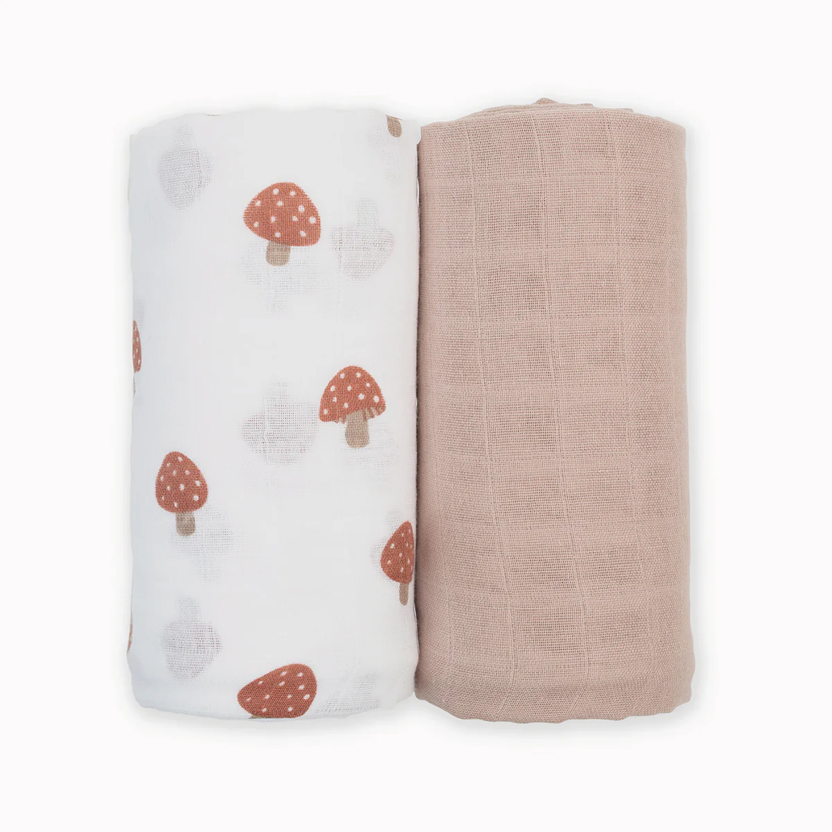 lulujo swaddle 2pk mushrooms1