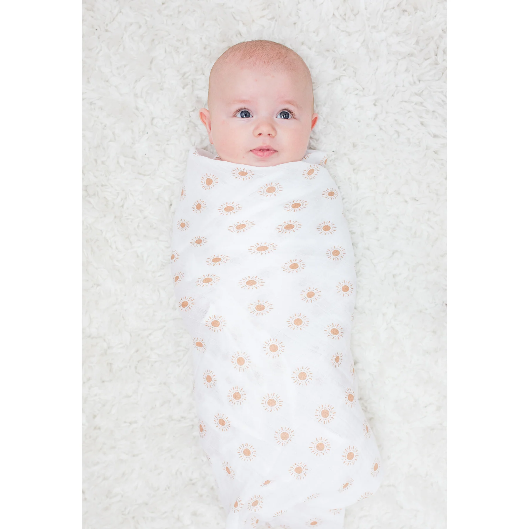 lulujo swaddle 2pk rainbows and stars4