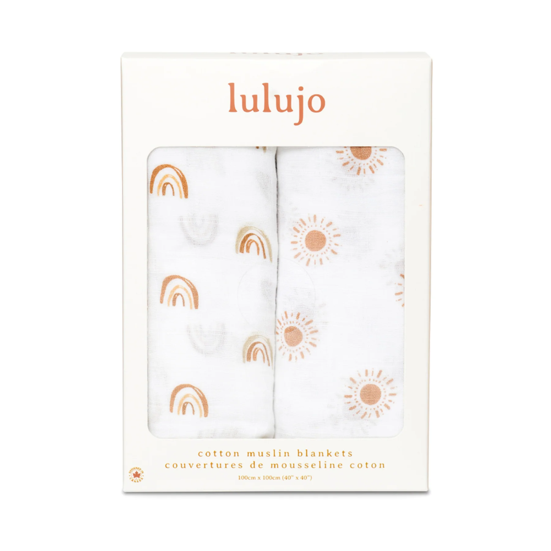 lulujo swaddle 2pk rainbows and stars5