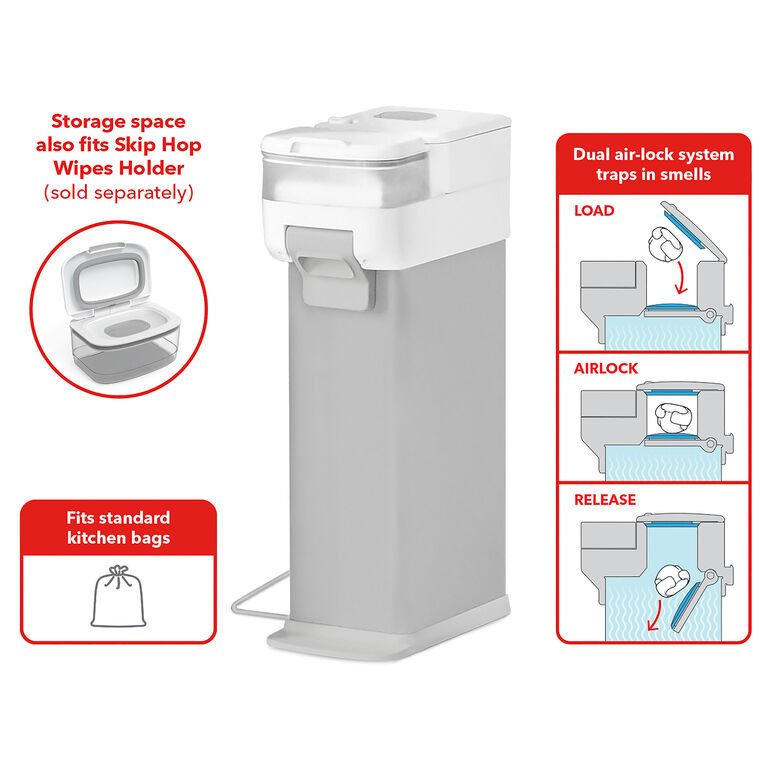 skip hop diaper pail2