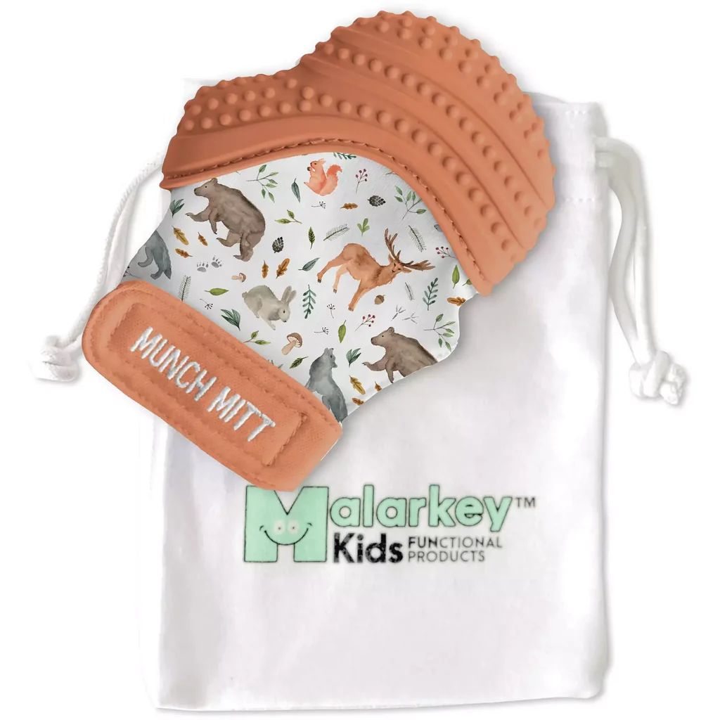 Malarkey kids munch mitt woodland animals