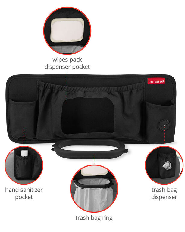 Skip Hop – Style Driven Keep Clean Car Sanitizing Station – Black1