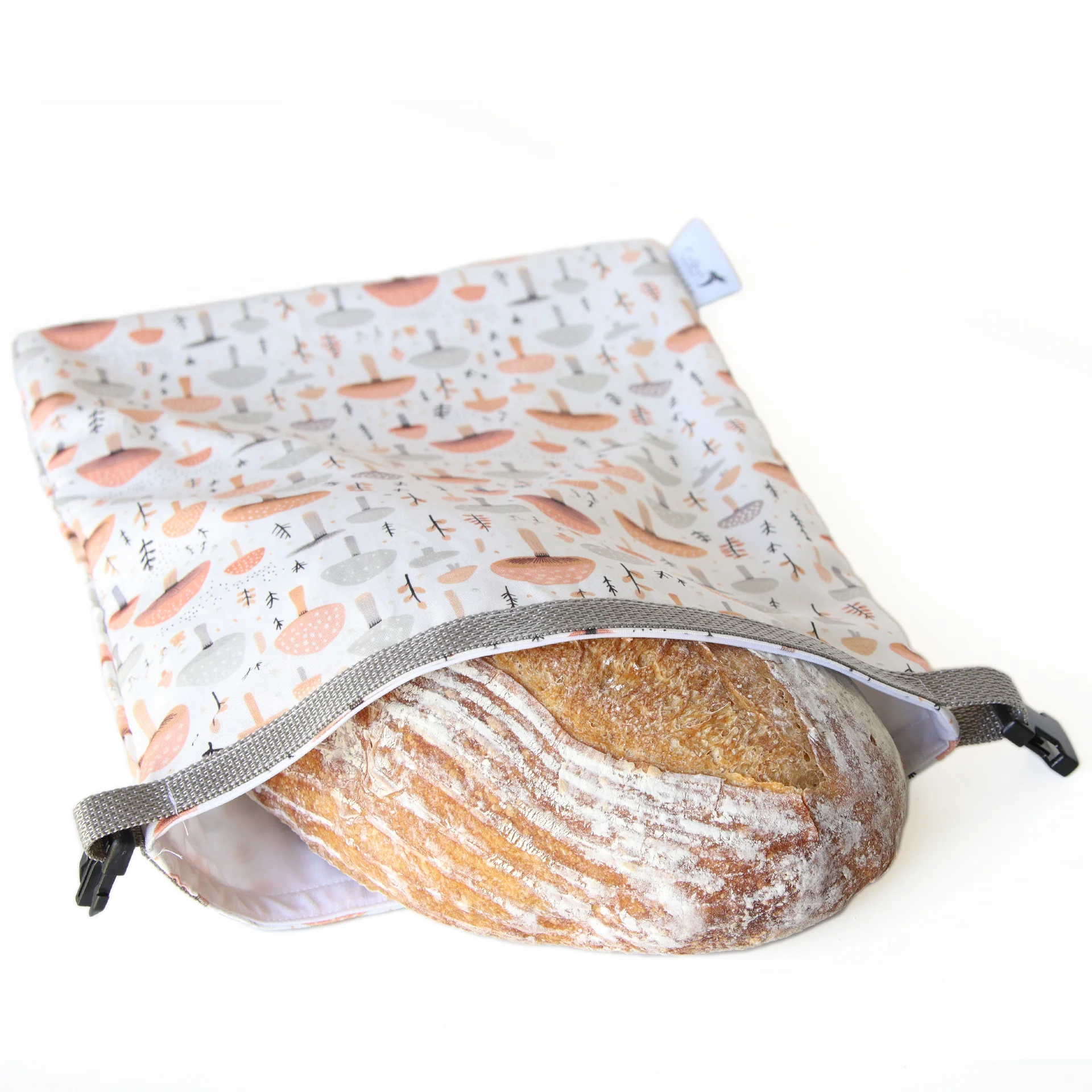 colibri bread bag mushroom
