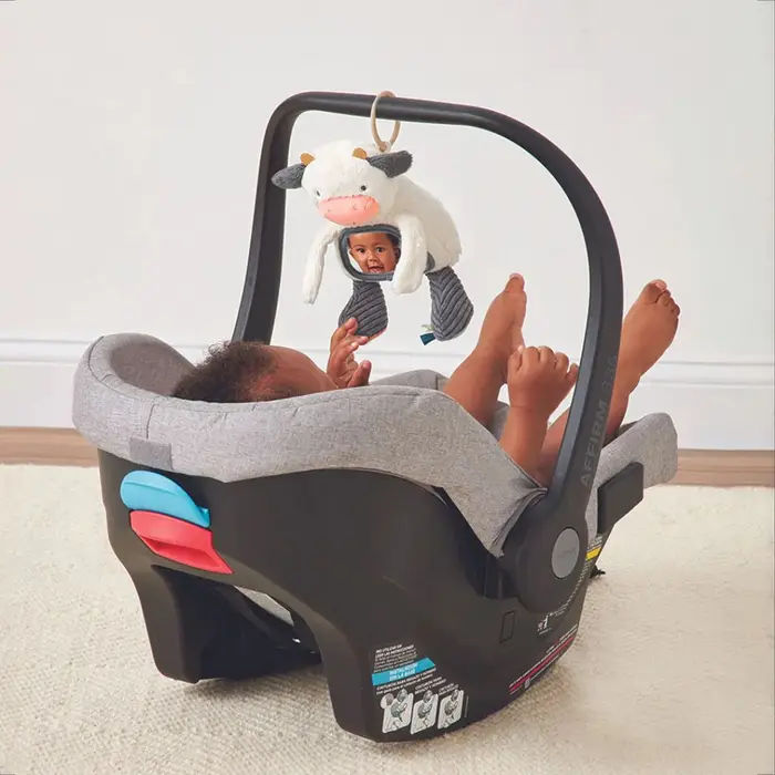 itzy ritzy Itzy Bitzy Mirror Sensory Tummy Time Mirror11