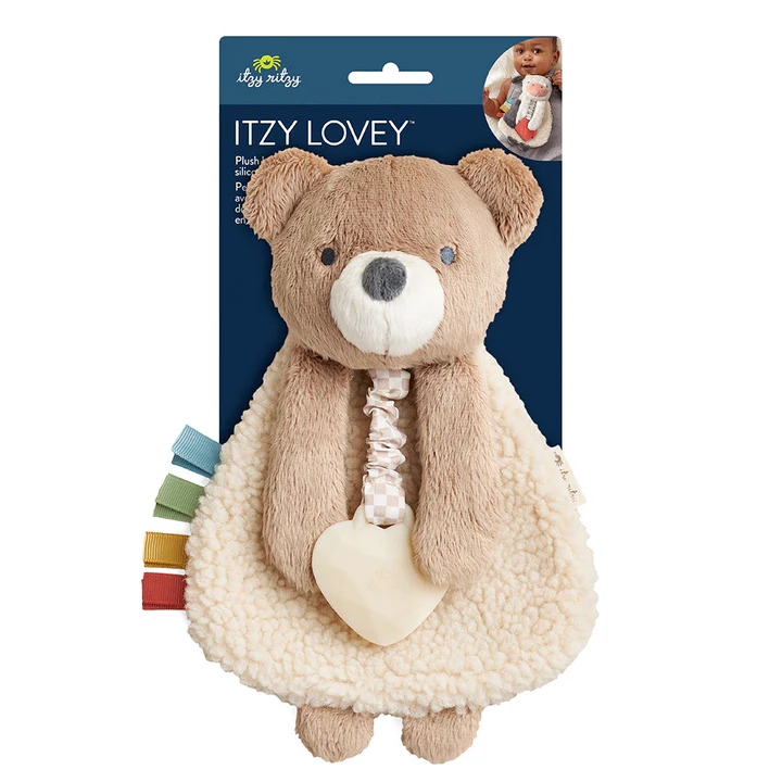 itzy ritzy Itzy Lovey Infant Toy bear
