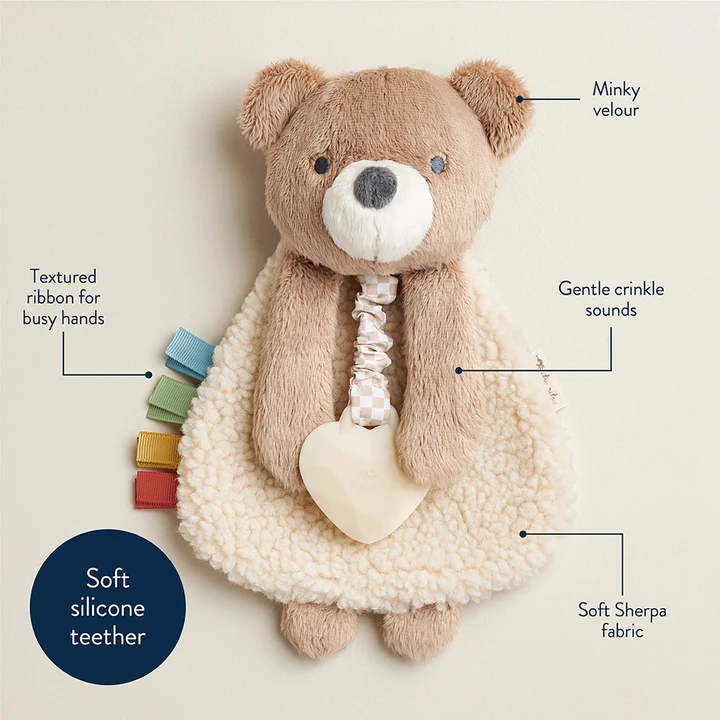 itzy ritzy Itzy Lovey Infant Toy bear3