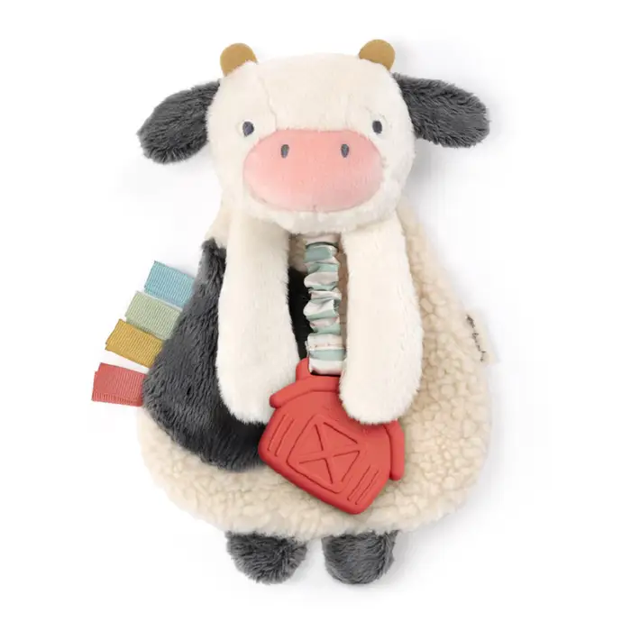 itzy ritzy Itzy Lovey Infant Toy cow