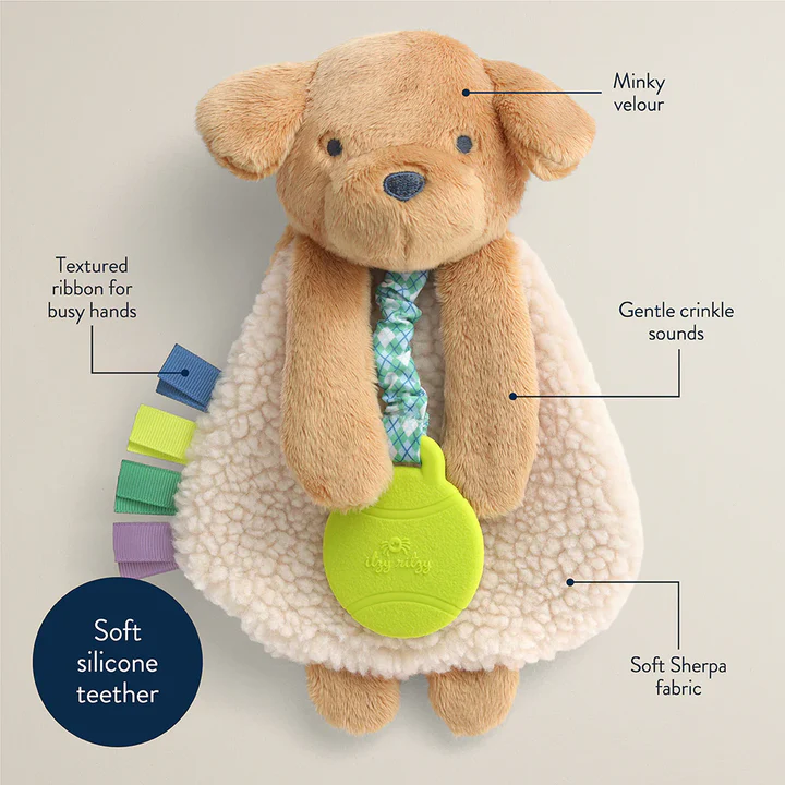 itzy ritzy Itzy Lovey Infant Toy puppy4