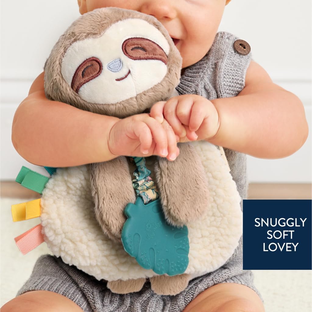 itzy ritzy Itzy Lovey Infant Toy sloth1
