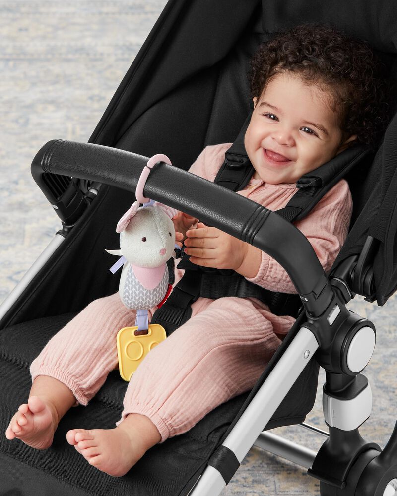 skip hop Bandana Buddies Chime & Teether Toys mouse2