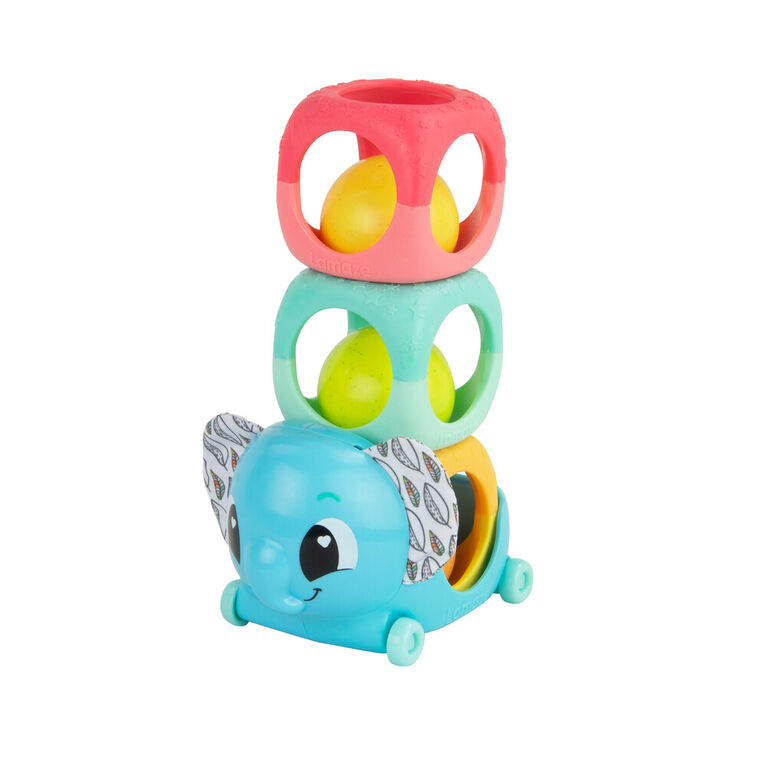 Lamaze stack rattle & roll1