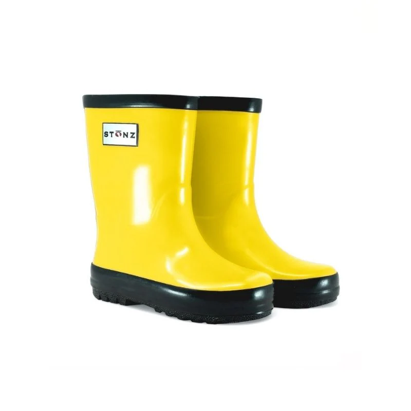 stonz rainboots yellow new