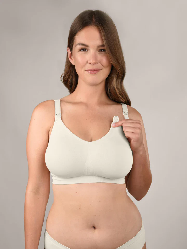 bravado body silk seamless full cup antique white