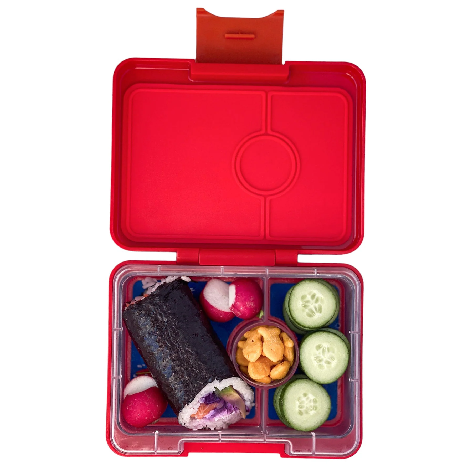 yumbox snack polar bear red1